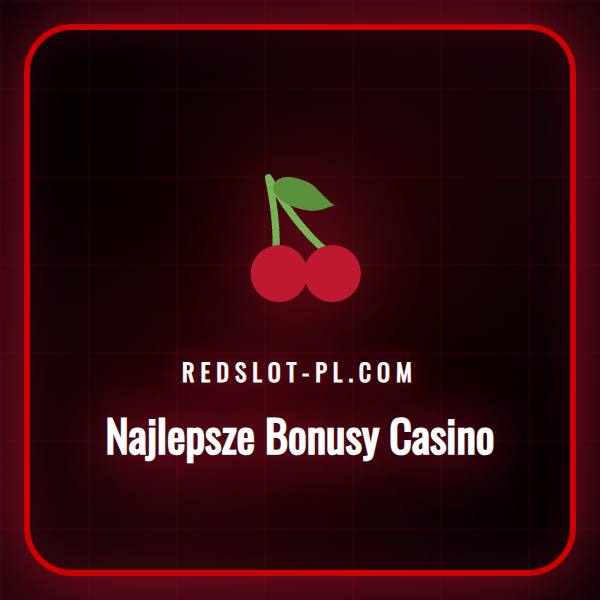 Grafika przedstawiająca najlepsze bonusy casino z żetonami i kartami