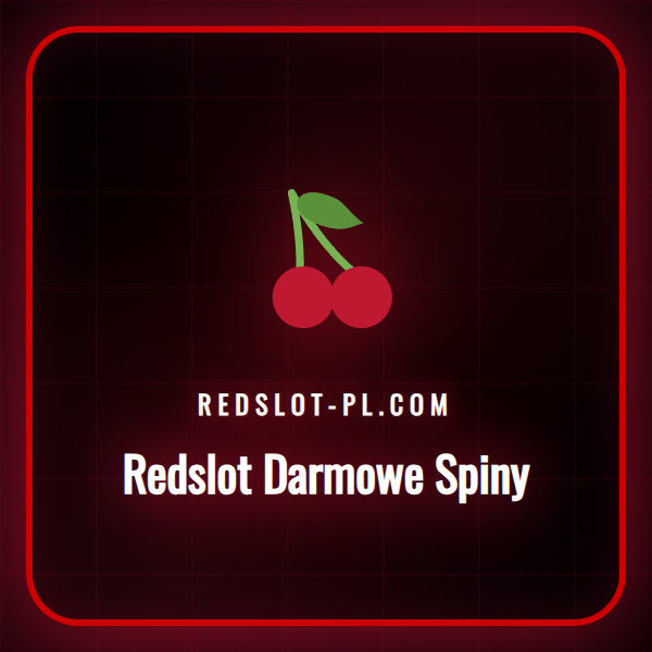 Grafika promocyjna przedstawiająca Redslot darmowe spiny na automacie.