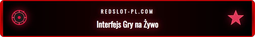 Ekran gry na żywo w Ruletkę Redslot z widocznym kołem i stołem.