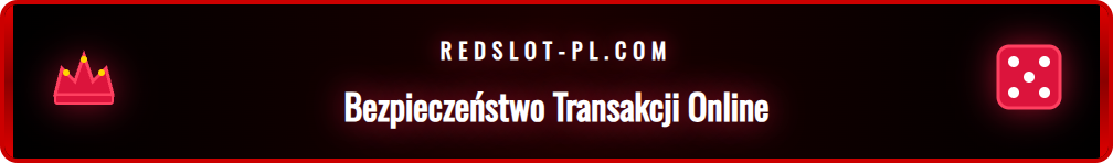 Symboliczna ilustracja bezpieczeństwa transakcji online w Redslot.