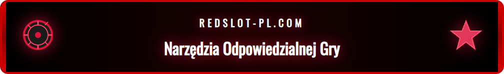 Zrzut ekranu przedstawiający opcje Redslot Pomoc Hazardowa.