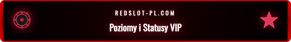 Infografika przedstawiająca kolejne poziomy w programie VIP Redslot.